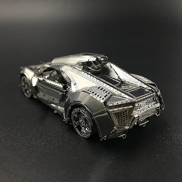 Model 3d Puslespil Metal Model Kit Hypersport Racer Samlemodel Diy 3d Skåret Model Puslespil Legetøj F