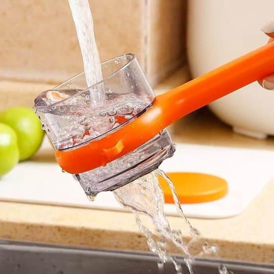 New Fruit Peeler with Container, Non-Slip Handle and Double-Sided Stainless Steel Blade, Multifunctional Vegetable Peeler
