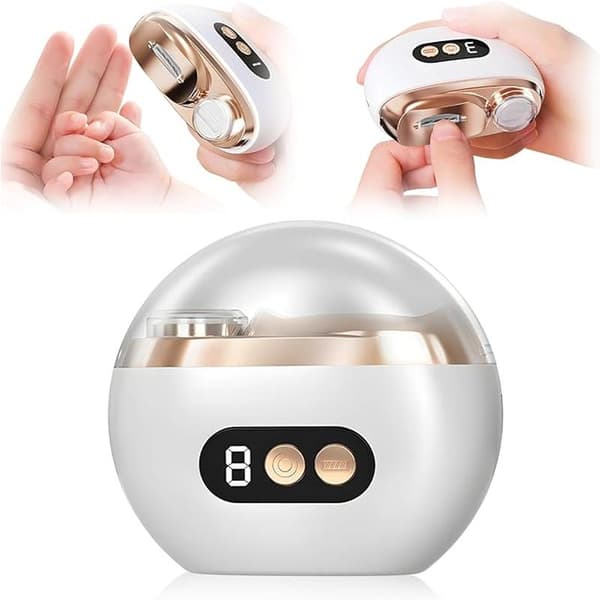 Multifunctional Electric Nail Clipper - 3-in-1 - Elderly - 3 Settings - Automatic Nail Clipper with Polishing Function