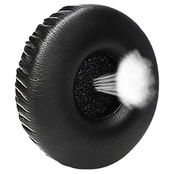 1 par öronsnäckor för Bowers & Wilkins Px8 Proteinläder + Minnesskum Öronkuddar - FÄRG: Vit