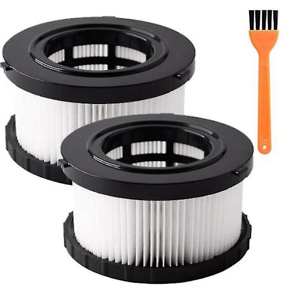 2-pack HEPA-filter kompatibel med Dewalt Dc5151h Dc515 Dcv517 torr/våt dammsugare