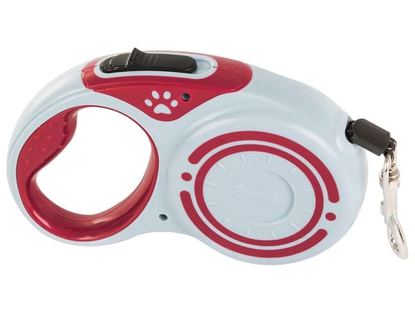 Automatic leash with locker block for dogs long strip 5m 15kg