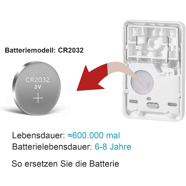 Mini Langaton Kytkin Vastaanottimella Ja Led-näytöllä - Ulkokäyttöön 400 M Ja Sisäkäyttöön 40 M - Nopea Päälle/Pois - Ilman Kaapelin Asennusta - Rf 433 Mhz