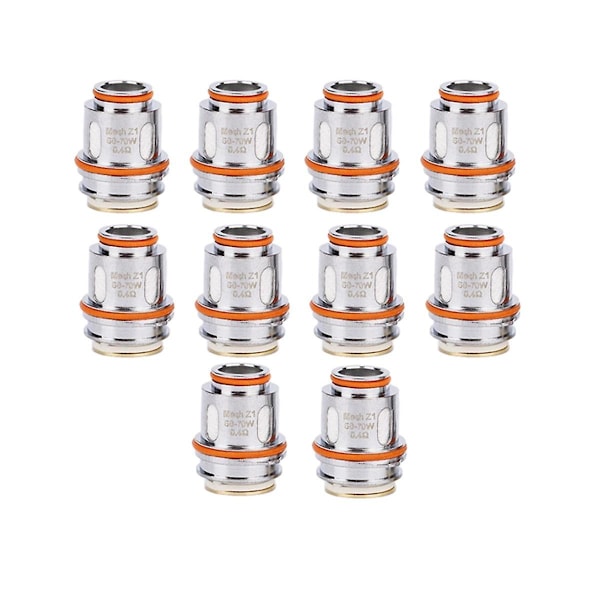 10 stk. Z-serie erstatnings mesh coil Z2 KA1 0,4 Ohm til coils