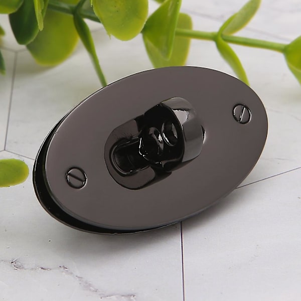 Oval Twist Lås Väska för Case Catch Spänne Spänne För Handväskor Tillbehör DIY Cra