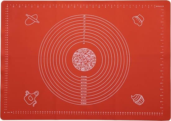 Stor silikone bageplade 70x50 cm - non-stick og varmebestandig, ovnsikker.