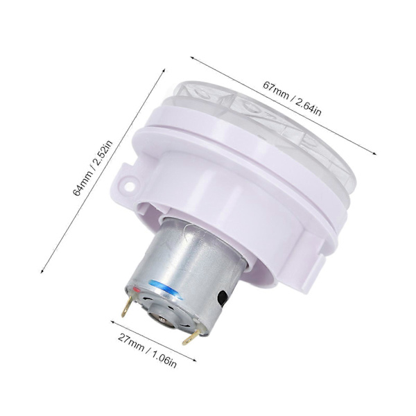 Moottoripuhallin DC12V Mini Universaali Kokoonpano Vaihto HL1910 HL2310E HL2510ESD HL2010E Lämpöpuhaltimelle