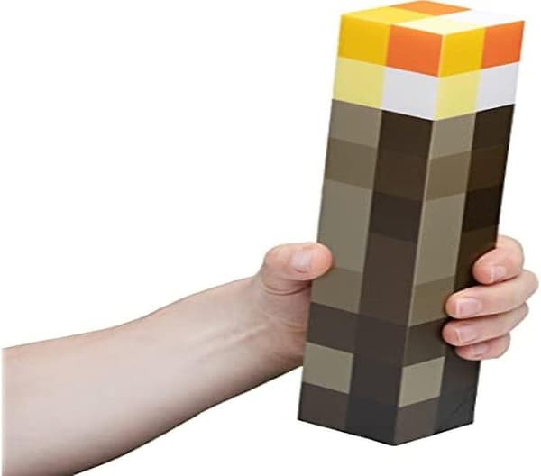 Minecraft Fakkel 2 Lysmoduser 2 Bruksmoduser Batteridrevet