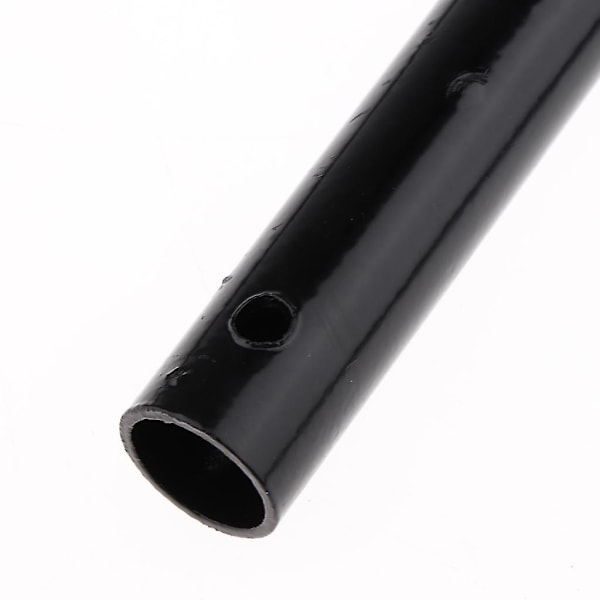 Fladt Cafe Racer Sæde Stel Bøjle Løkke Metal 210mm til Motorcykel Sort