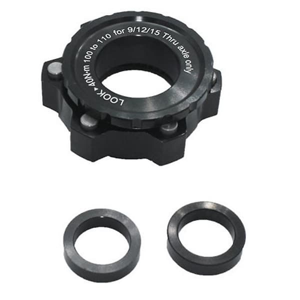 Center Lock Hub Boost Adapter, Center-Lock til 6-huls, 15X100 til 15X110