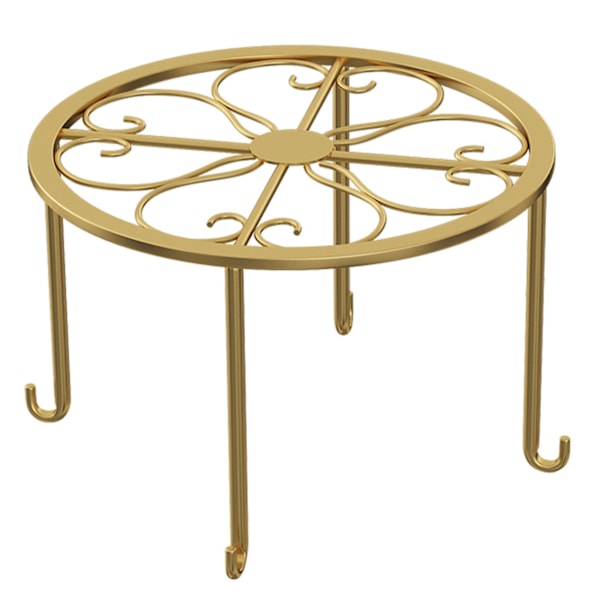Gulv Jern Potte Stativ Blomster Hylde Holder Have Hylder Have Balkon Rund Stativ Hjem Dekoration