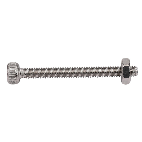 M2 x 20mm Pitkät Kuusiokoloruuvit Mutterisarja 20kpl