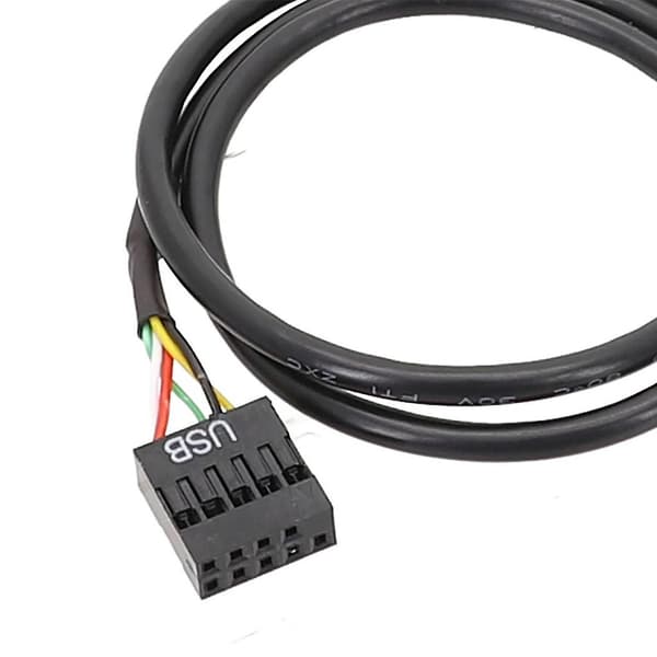 USB 9-stiftshane till moderkort USB C-hane adapterförlängningskabel typ C-kabel