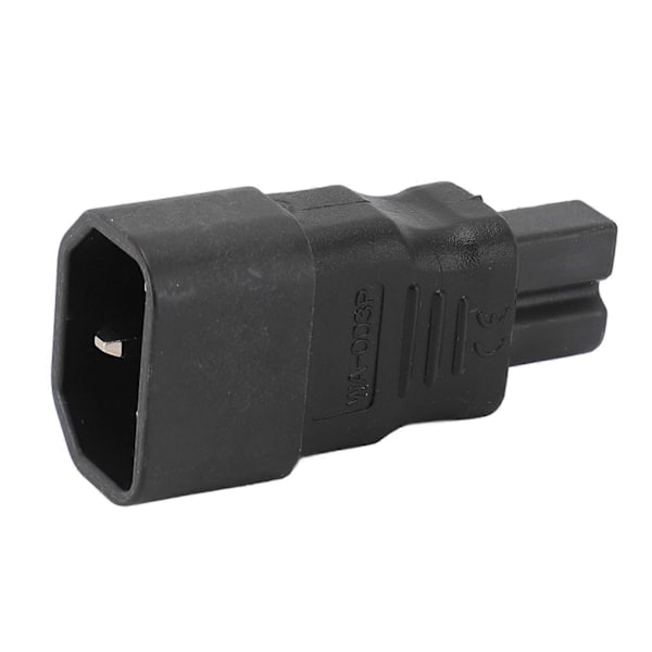 2 stk. IEC320 C14 til IEC320 C7 Strømadapter IEC320 C14 til C7 PDU UPS Forlænger Strømstik Adapter 2.510A 125