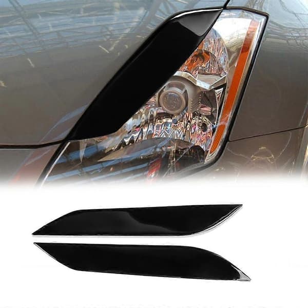 Bil Frontfanger Headlight Lampe Deksel Øyenbryn Styling Deksel For 350Z Z33