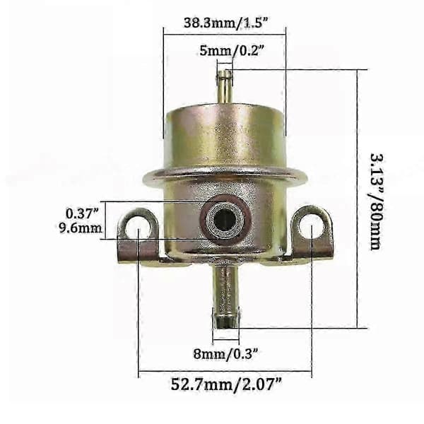 Drivstofftrykksregulator 3.0Bar for 84-95 Kjøretøy - Premium Reservedel PR4056