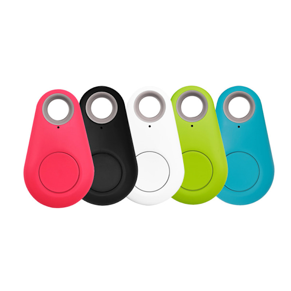 (5-pakning) GPS-sporer Smart nøkkelfinner lokalisator anti-tap Bluetooth