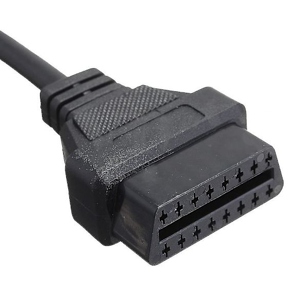 Toyota diagnostisk skanneradapterkabel - 22 stift Obd1 till 16 stift Obd2-omvandlare