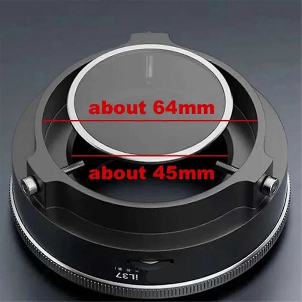 IL37 Mikroskop Polarisert LED Ringlys Lampe Anti Illuminatorer Kilde Eliminerer Refleksjoner
