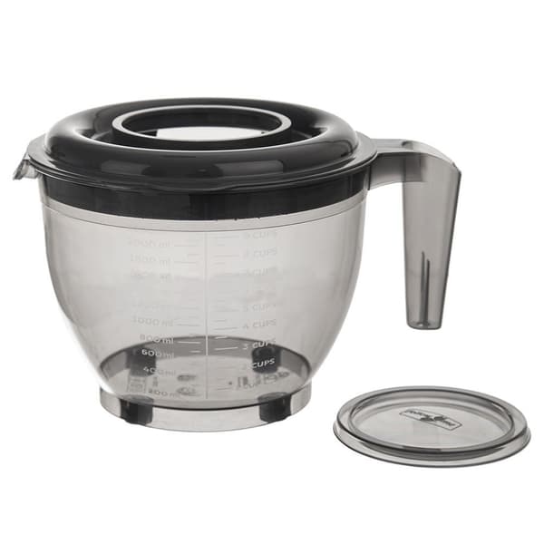 Measuring Mixing Bowl with Lid Grey 2.5 L