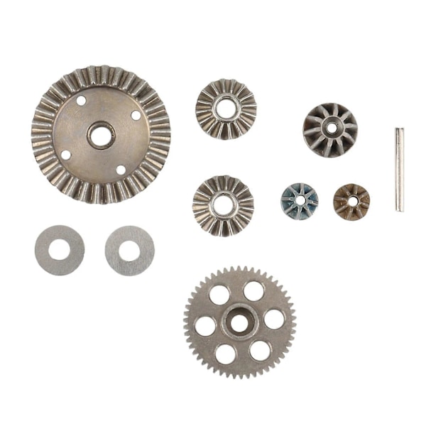 2 Sett for HBX 16889 16889A 16890 16890A RC Bil Deler Tilbehør Metallgir & Metall Differensial Drivgir