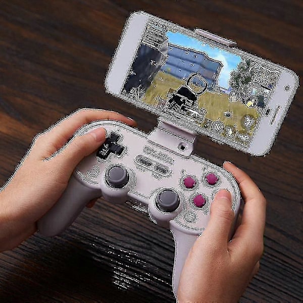 Mobil Spillstativ For 8bitdo Sn30 Pro Smartphone Clip Bluetooth Gamepad Mobil Spillstativ