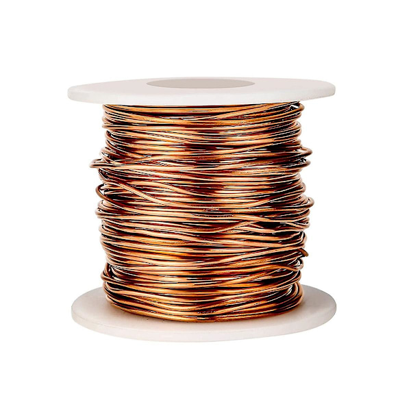 99,9 % pehmeää kuparilankaa, 16 Gauge / 1,3 mm halkaisija, 127 jalkaa / 39 m, 1 paunan kela