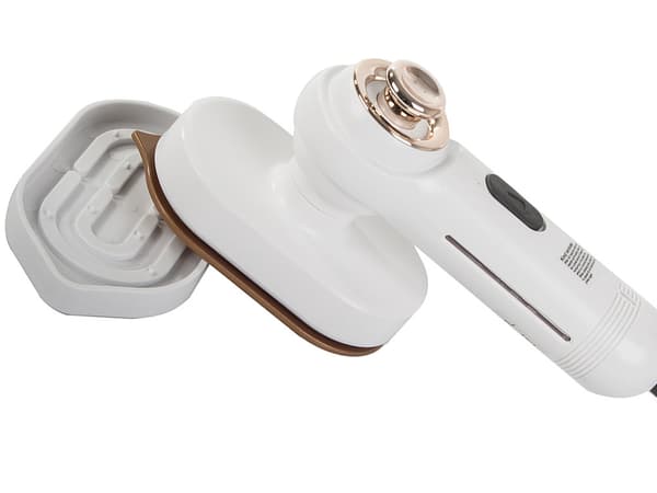 Mini Travel Iron - Portable Clothes Press with Swivel Handle