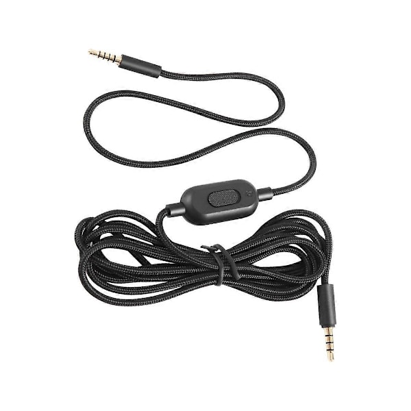 2M Bærbar Hodetelefonkabel Lydledning for Logitech GPRO x G233 G433 Øretelefoner Headset Tilbehør