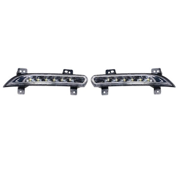 1 Par LED Dimljus Varselljus för Renault Fluence 2014+
