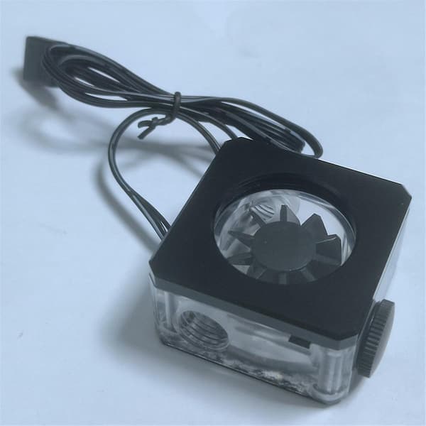 Vandkøling Flow Meter RGB Vand Flow Meter G1/4inch Flow Meter System til PC Gaming Vandkøling