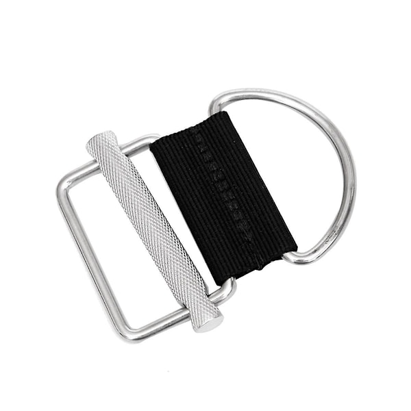Rustfritt stål dykking sidemontering webbing stropp festespenne for 50mm webbing BCD tilbehør