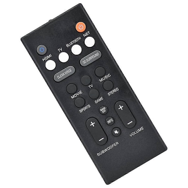 Højttaler Fjernbetjening Til Yas-209 Yas-109 Væg Audio Fjernbetjening Erstatning -2090