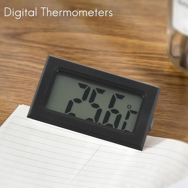 Ny Digital LCD Termometer Temperaturmåler Sondesensor -50C til +110C Rækkevidde
