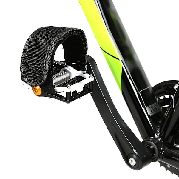 Soldier Fixed Gear Fixie Bmx Cykel Anti-slip Dobbelt Klæbende Stropper Pedal Tåclips Rem Bælte