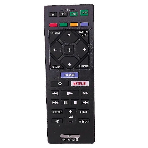 Ersättningsfjärrkontroll RMT-VB100I för SONY Blu-ray DVD-spelare BDP-S1500 BDP-S3500 BDP-S4500 BDP-