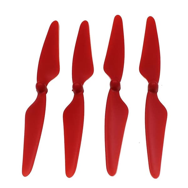 4 st Propellrar för H501S X4 RC Quadcopter, 2CW/2CCW, Röd