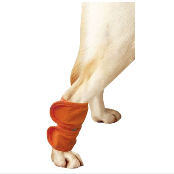 Self-Heating Warm Dog Knee Brace - 2-pack, Post-Surgery Support & Joint Protection, Compatible with Dogs S