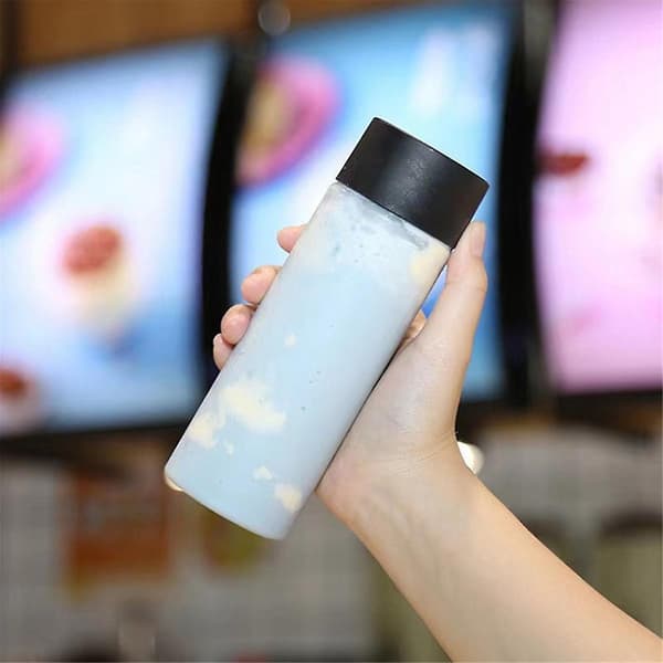 10 st 500 ml/16,9 oz Plastflaskor för Juice, Transparenta, Grova Spannmål, Förvaring, Dryckesflaskor