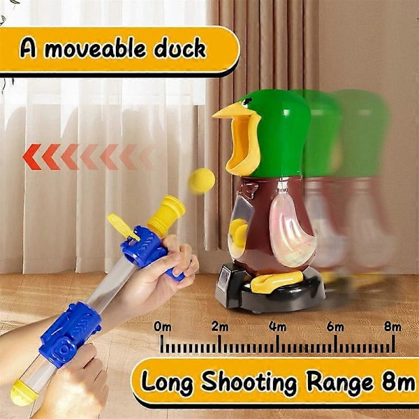 Prickskyttespel för Barn - Hungry Duck Spel Flerfärgad