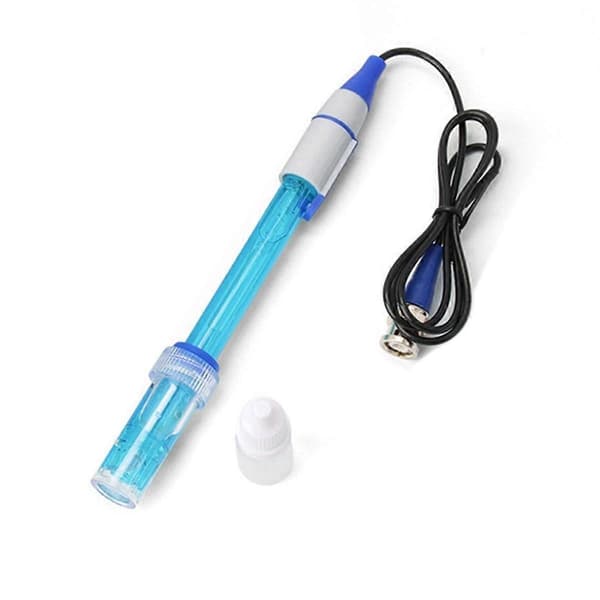 PH-elektrodeprobe, oppladbart, BNC-kontakt, for akvarium PH-kontrollermåler sensor
