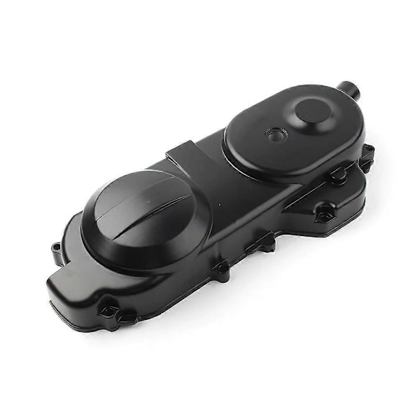 Vevhus Motorkåpa 49cc 50cc Kort Motor Vänster GY6 Scooter QMB139 Moped Kåpa Svart