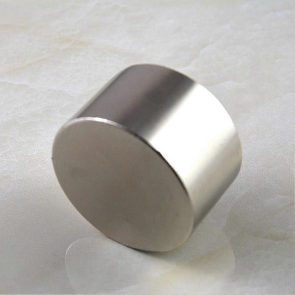 N52 Magnet 50X30 mm Kraftig Permanent Rund Neodym Magnet Super Sterk Magnetisk NdFeB Gallium Metall
