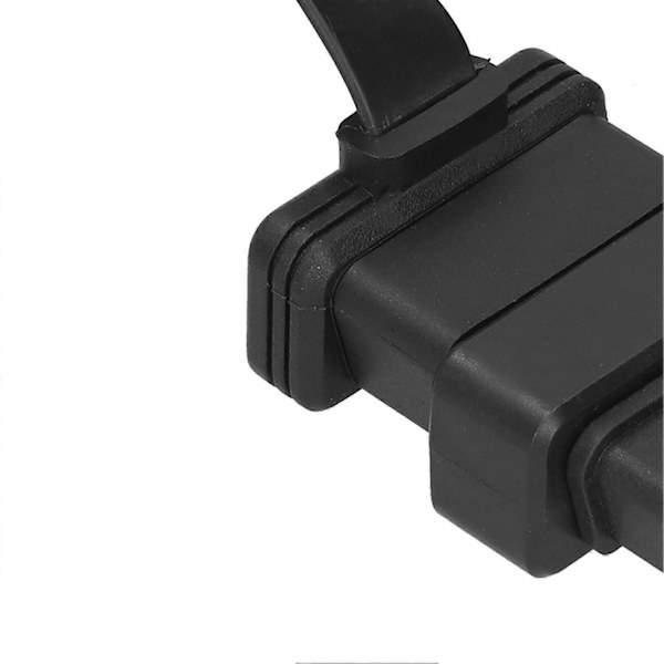 30 cm/11,8 tum Universal OBD2 Förlängningskabel Han till Hona Sladd L-formad Armbåge Auto Diagnostiskt Verktyg
