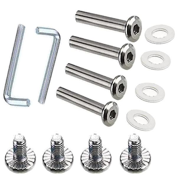 Resväska Resväska Hjul Byte Kit Gummi Universalhjul Svängbar Caster Lagerverktyg (od:80 W:24