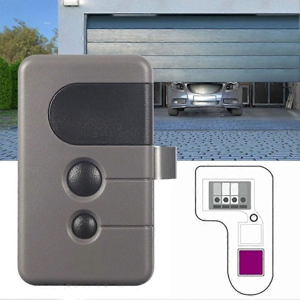 Fjärrkontroll för Liftmaster Garageportöppnare - Dip Switch Programmering