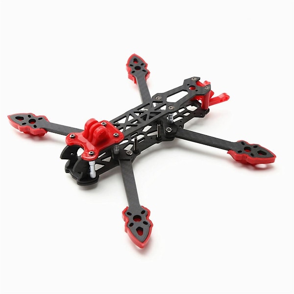 For Mark4 7 tum FPV Kolfiberram 295mm Axelavstånd 5mm Arm Freestyle Långräckviddsram för RC Qu