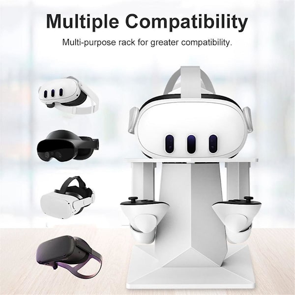 Til 3 VR Display Stand Controller Holder Mount Station og Headset Display VR Stand Display VR Tilbehør