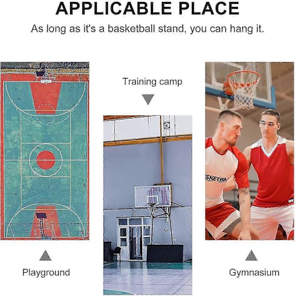 Basketballnett i jernkjede, erstatning for basketballmålnett