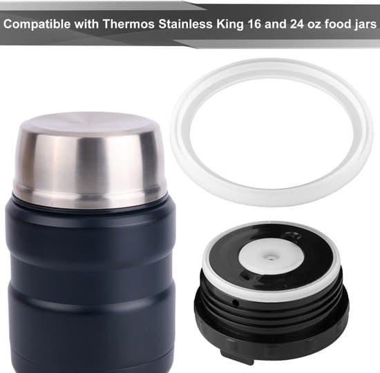 4-pack silikonbytes-O-ringar - För Thermos 16/24oz behållare